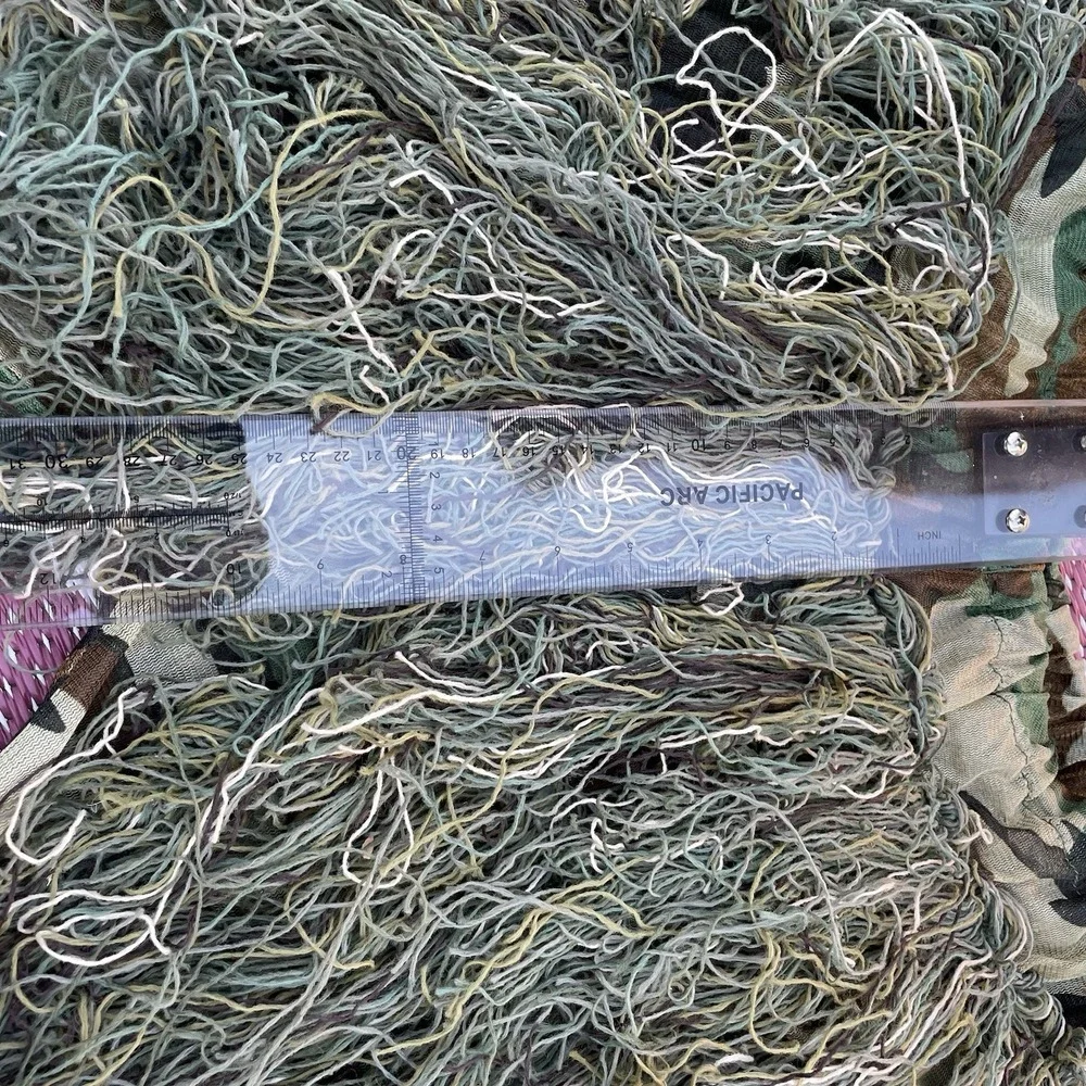 Woodland Camouflage Ghillie Suit Sniper Green Grass Camo Clothing Hunting Suit
